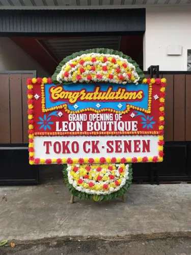 Papan Bunga Opening kebon kelapa