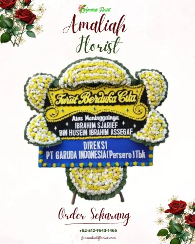Papan Bunga Duka kebon kelapa