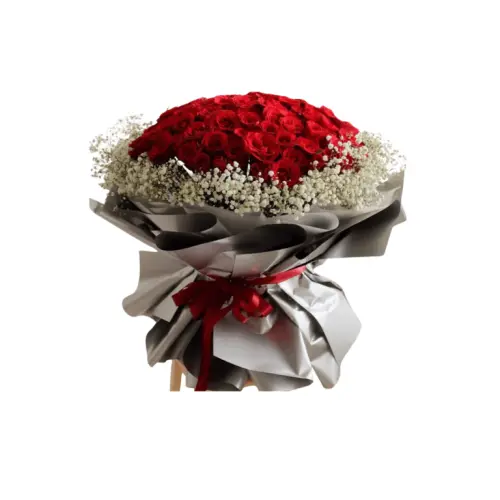 hand buket bunga kebon kelapa