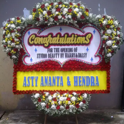 Papan Bunga Opening kebon kelapa